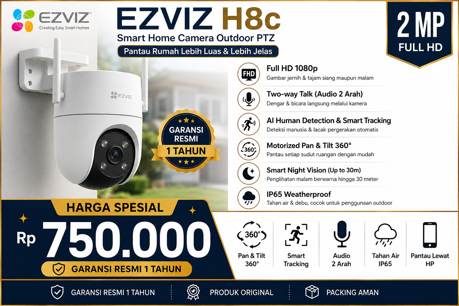 EZVIZ H8c Outdoor