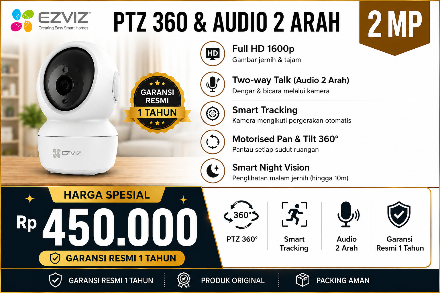 EZVIZ PTZ Indoor